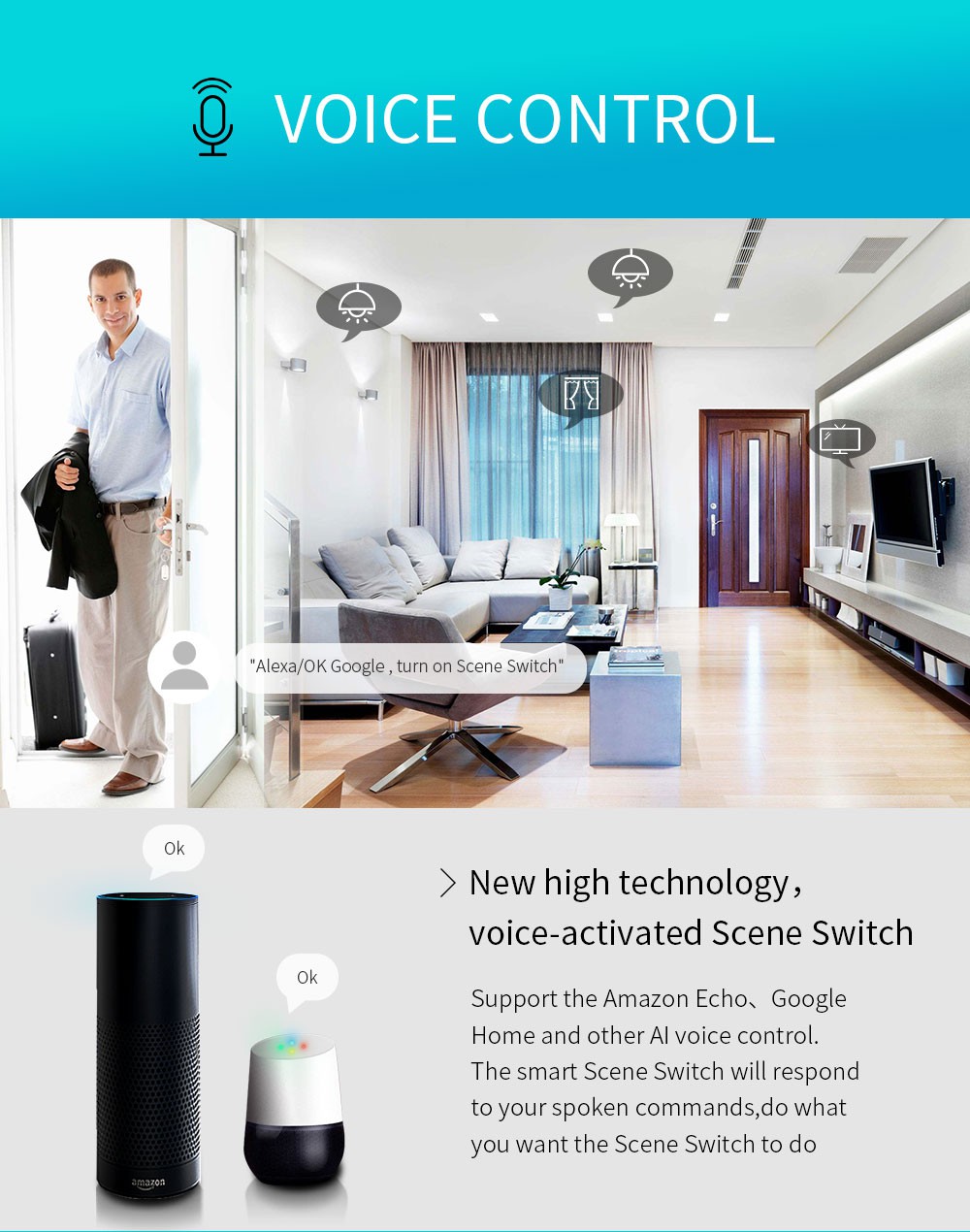 LANBON Color Switch wifiZigbee Smart Scene Switch L7-HE 06 LANBON Color Switch wifiZigbee Smart Scene Switch L7-HE 06