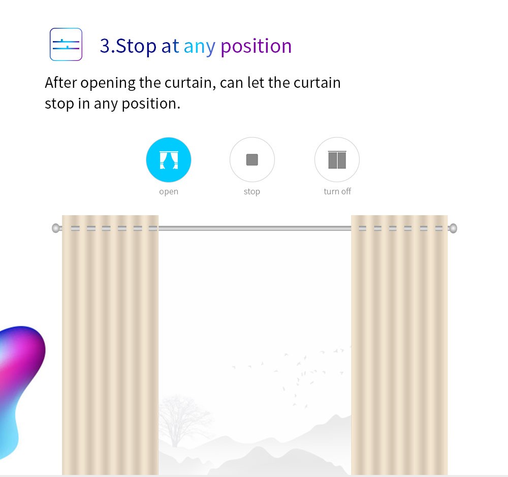 LANBON Color Switch Wifi Zigbee Smart Curtains Switch L7-HC-07 LANBON Color Switch Wifi Zigbee Smart Curtains Switch L7-HC-07