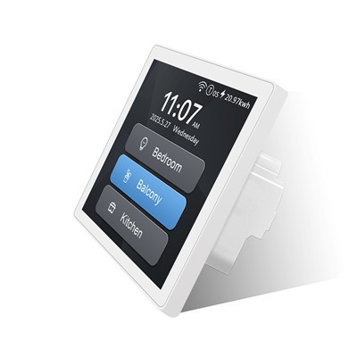 LCD dodirni pametni prekidač na cijelom{0}}zaslonu