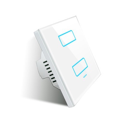 Wifi Zigbee Two Gang Touch